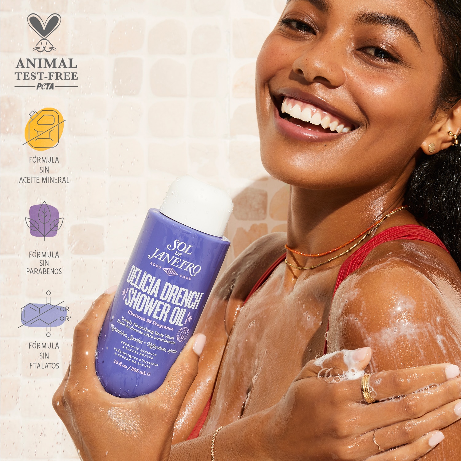 DELÍCIA DRENCH™ SHOWER OIL (JABÓN CORPORAL)